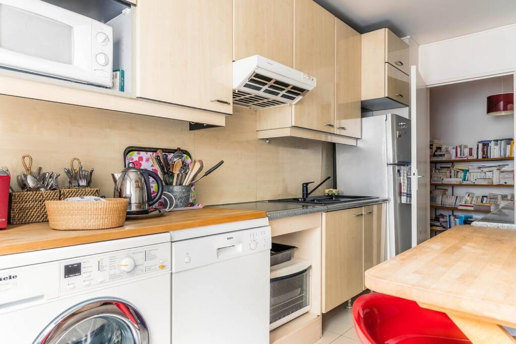 Apartamento Charmant 3P. Calme, Spacieux Et Lumineux. 90 M2 París Exterior foto